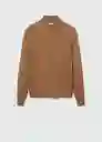 Jersey Lotusm Camel Talla L Hombre Mango