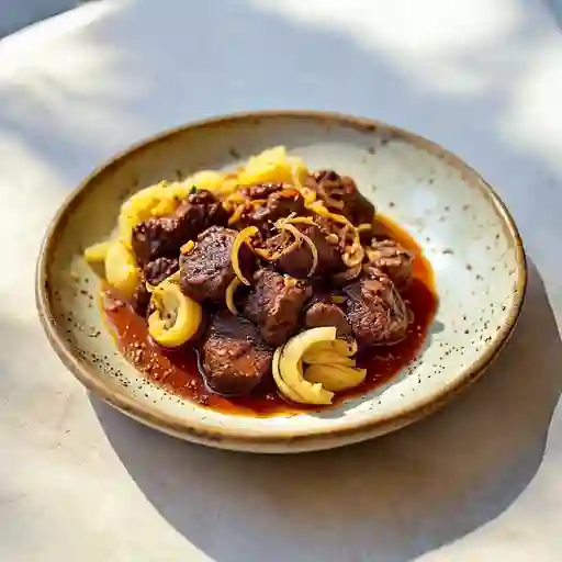 Higado Encebollado