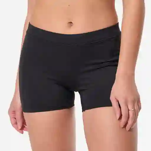Short de Vestido de Baño Para Surf Para Mujer Olaian Reva Negro