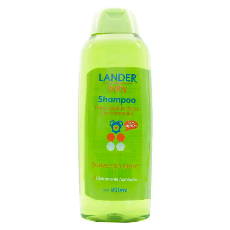 Lander Shampoo Baby Manzanilla para Cabello Claro