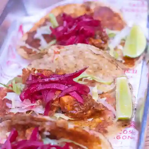 Tacos X3 de Pollo