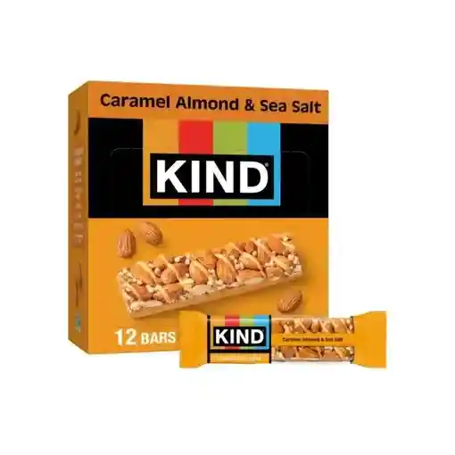 Barras de Nueces Con Almendras y Caramelo - Kind