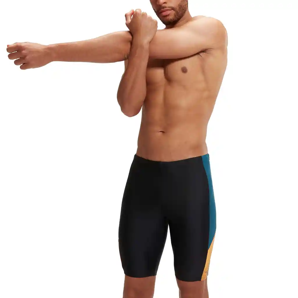 Pantaloneta de Bano Jammer Dive Hombre Negro-32