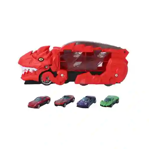 Juguete Vehículo Organizador de Pistas Rojo Miniso