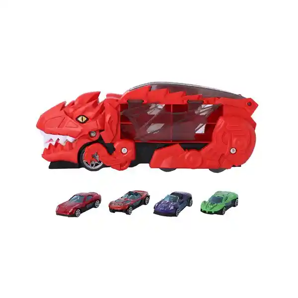 Juguete Vehículo Organizador de Pistas Rojo Miniso