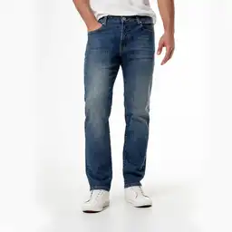 Jean Slim Fit en Denim de Algodón Masculino Aubun Gef Talla 30