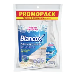 Desinfectante Blancox en Espuma X 500 Ml + Repuesto