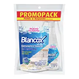 Desinfectante Blancox en Espuma X 500 Ml + Repuesto