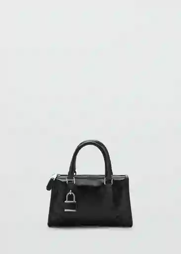 Bolso P Agnes Negro Talla 99 Mujer Mango