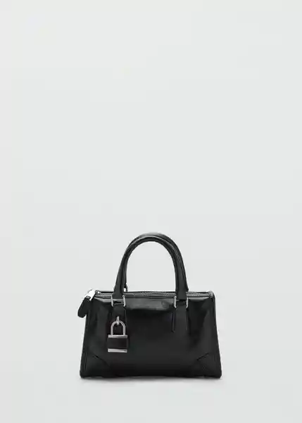 Bolso P Agnes Negro Talla 99 Mujer Mango