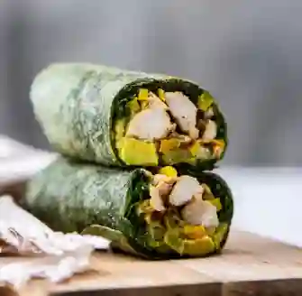 Wrap pollo y guacamole