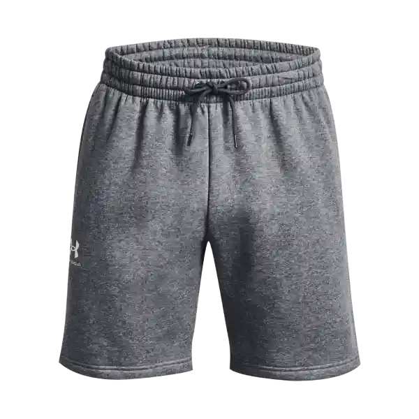 Under Armour Short Essential Fleece Hombre Gris LG 1380377-012