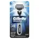 GILLETTE Mach 3 Cuchilla de Afeitar Máquina de Afeitar Hombre Reutilizable Afeitado al Ras Afeitadora para Hombre 1 Ud