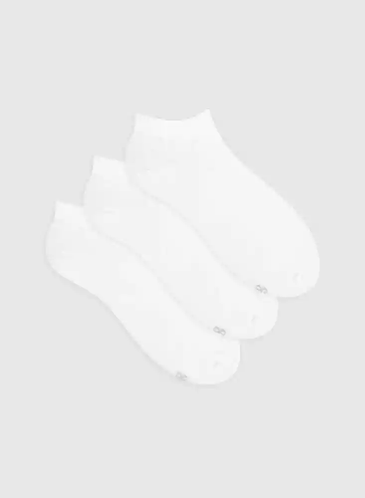 Medias Paq Deportivo Mujer 9-11-blanco901