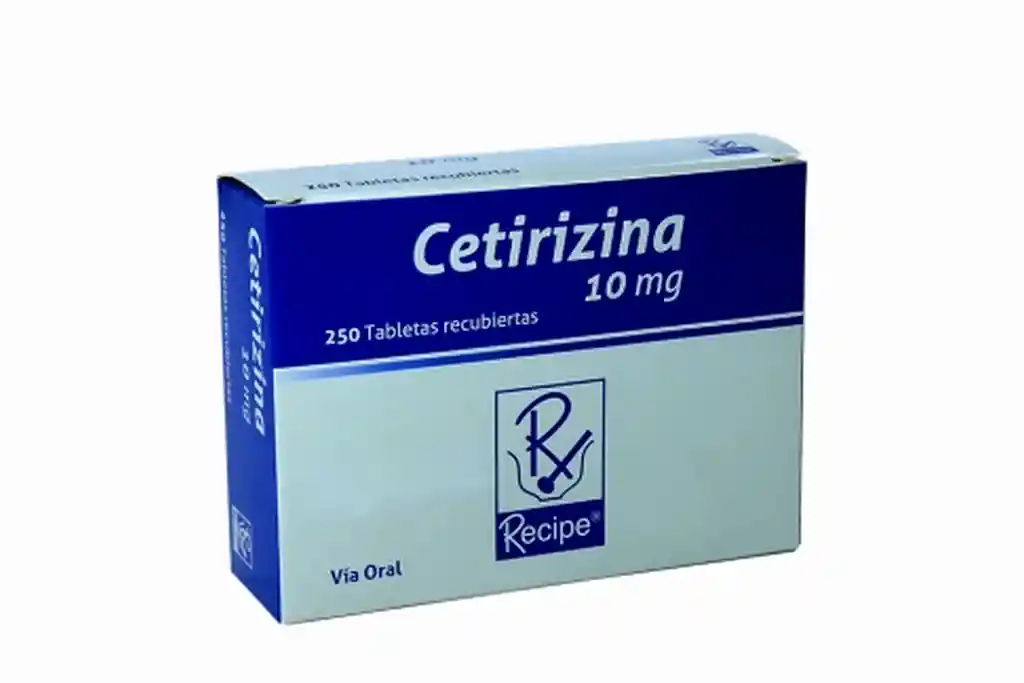 Cetirizina Tabletas Recubiertas