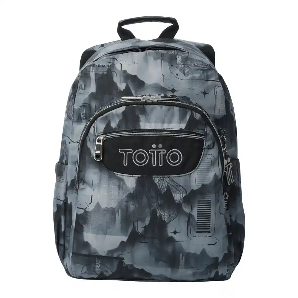 Morral Totto Acuarela Gris