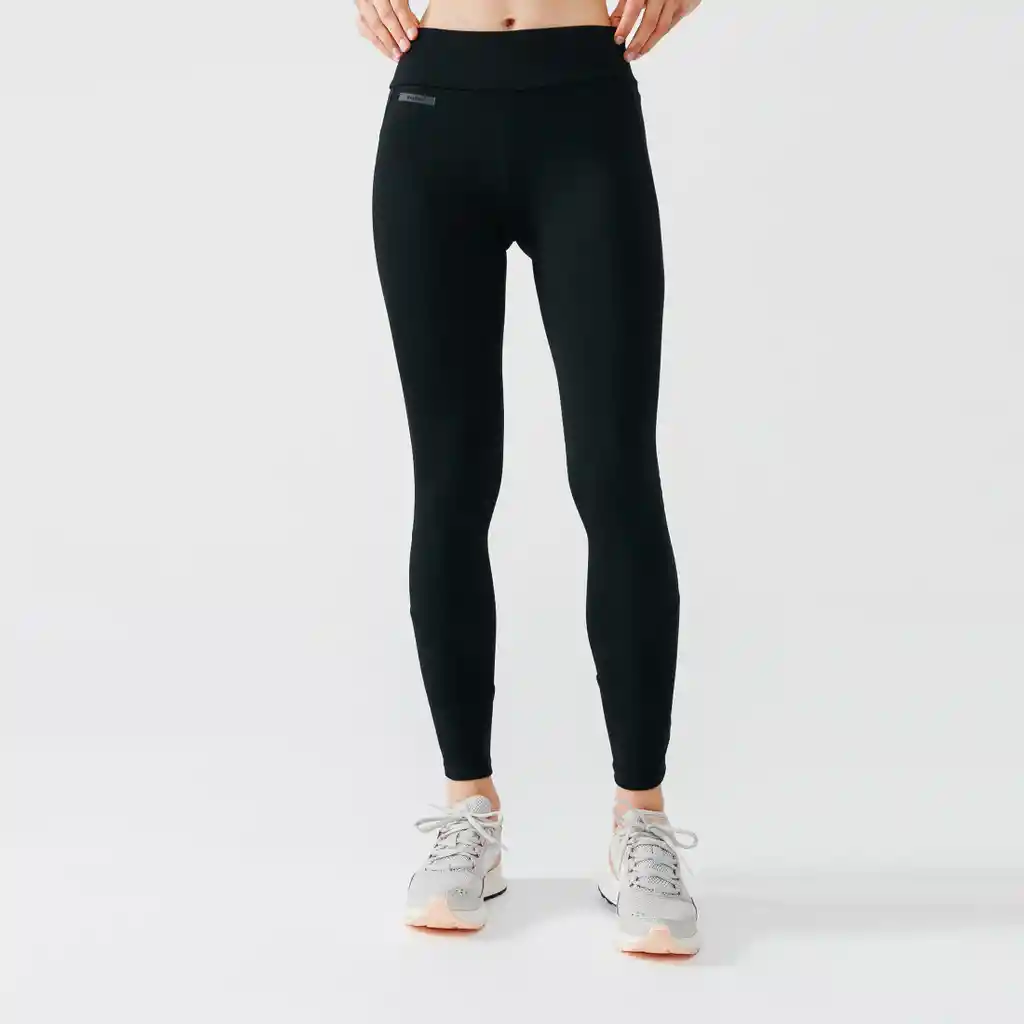 Licra de Running Calida Para Mujer Kalenji - Negro