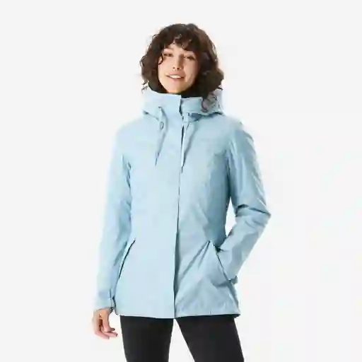 Chaqueta Invierno Impermeable De Mujer Talla S -10 °c Azul