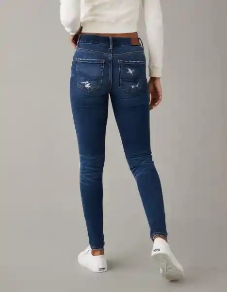 Jean High Jegging Mujer Azul Talla 00 American Eagle