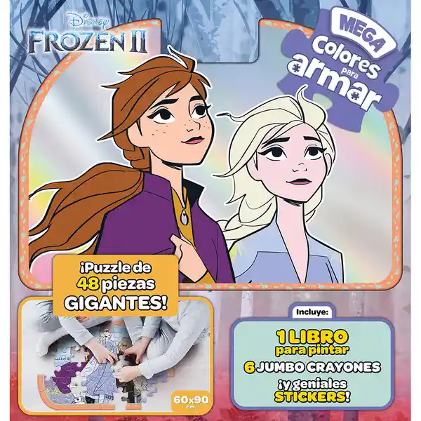 Disney Rompecabezas Frozen ll Mas Colores