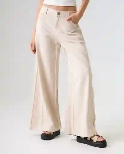 Pantalón Mujer Amarillo Talla 8 632G003_AMA120704