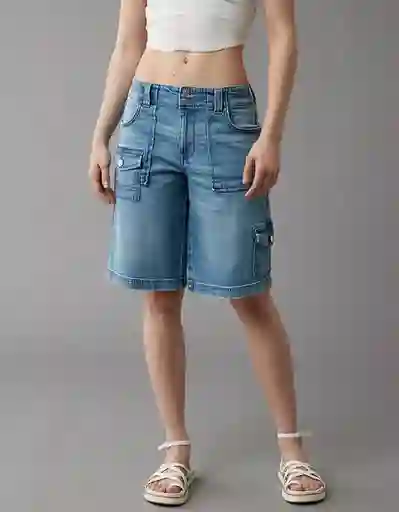 Short Mujer Azul Talla 4 American Eagle 63327610