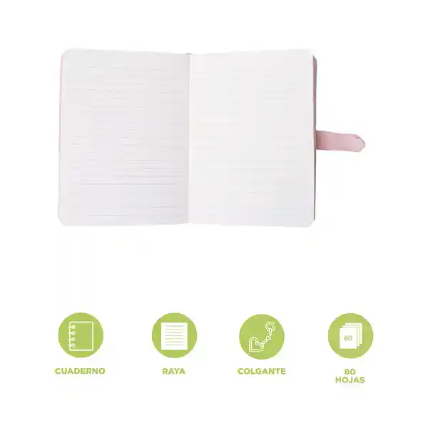 Cuaderno Ufufy 60 Hojas Miniso