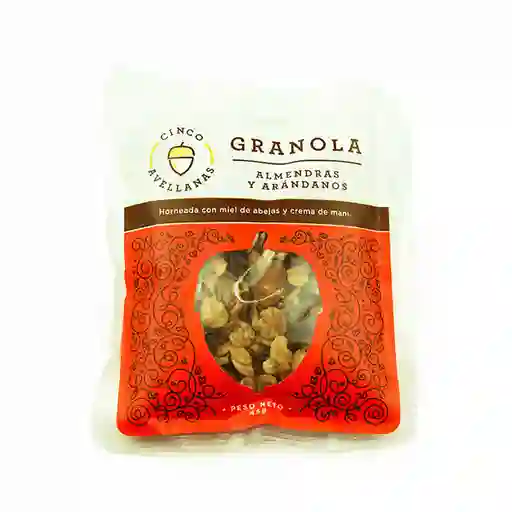 Cinco Avellanas Granola con Almendras y Arándanos