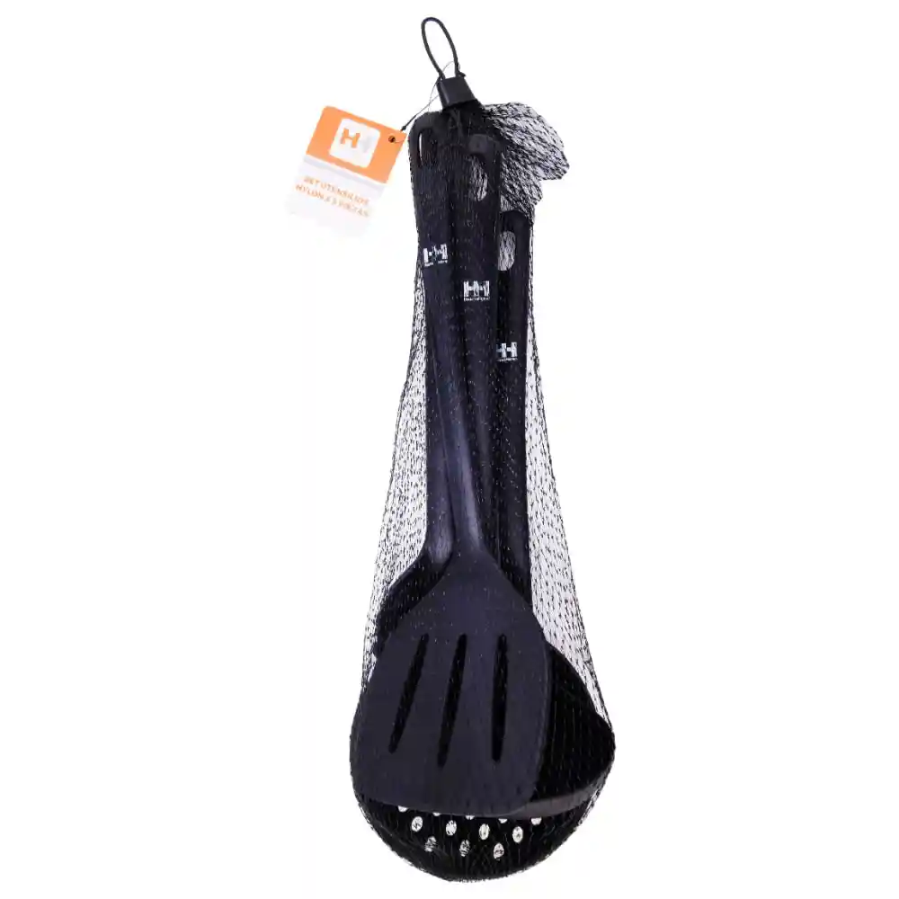 Set Utensilios H&h Nylon X5 Unds Vf1200-5pc