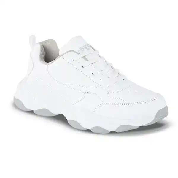 Croydon Tenis Escolares Schooly C Color Blanco Talla 41