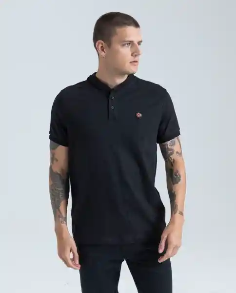 Camiseta Hombre Negro Talla XL 800D005 Americanino