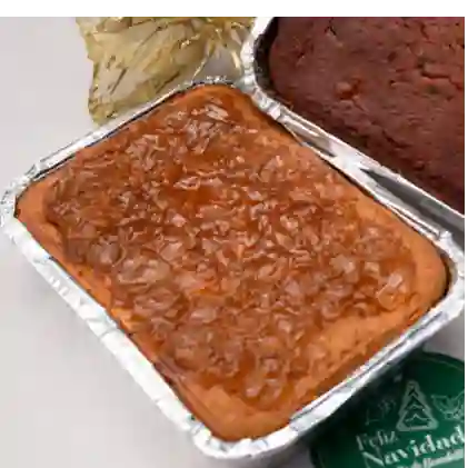 Torta navideña de manzana