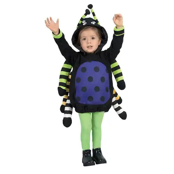 Cachivaches Disfraz Araña Bebé Talla 1