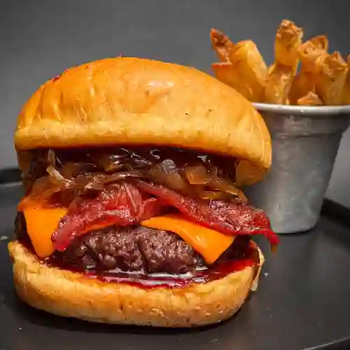 Combo Cheese And Bacon Burger