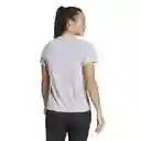Adidas Camiseta Tr-es Crew Para Mujer Gris Talla L