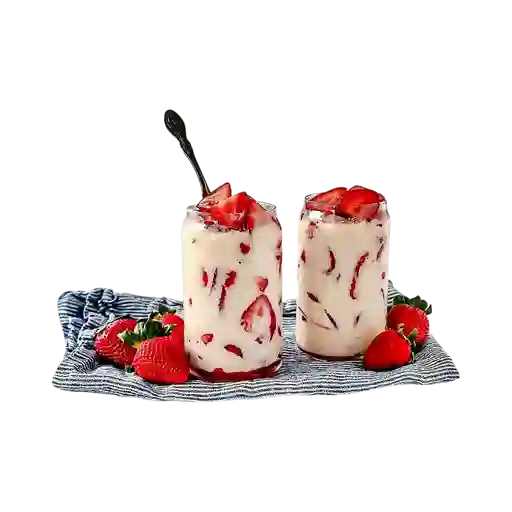 Combo Fresas con Crema Mediana