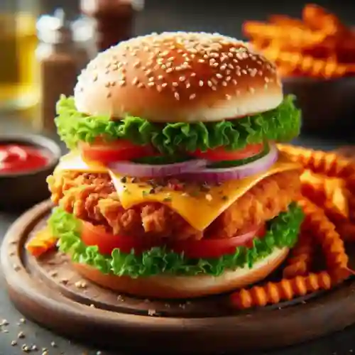 Burger de Pollo Crispy