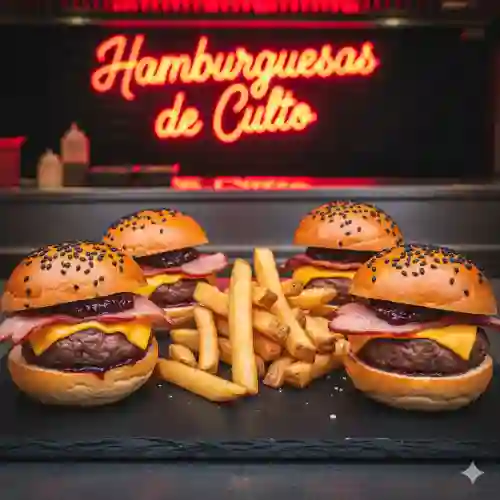 Combo 4 Minusculas con Papas