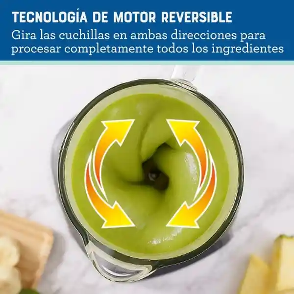 Oster Licuadora Reversible Vaso Vidrio 3 Velocidades 500W 1.5 L