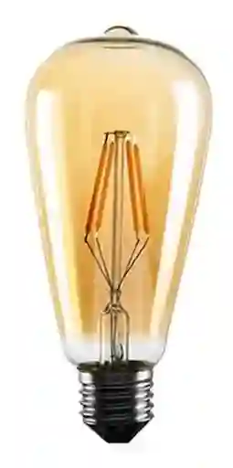 Bombillo Ambar 4w Tipo Pera