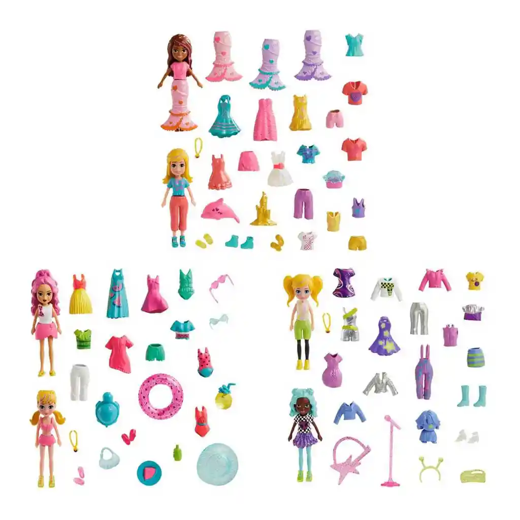 Polly Pocket Juguete de Modas Grande