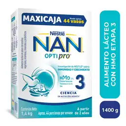 Alimento lácteo NAN OPTIPRO Etapa 3 x 1400g