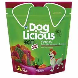 Dog Licious Galletas Vegetales 500 G