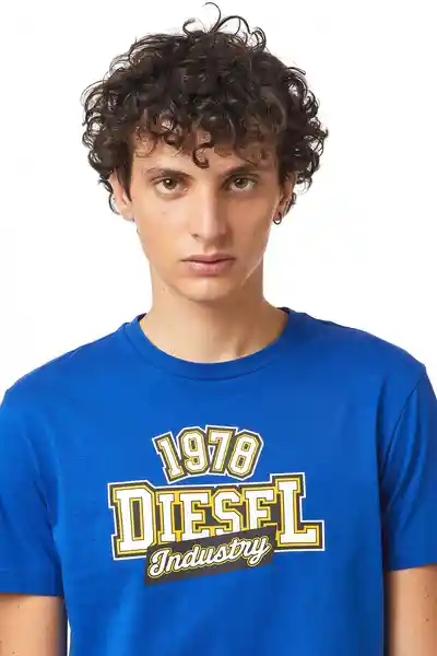 Diesel Camiseta T-Diegos-K26 Azul Oscuro Talla XL