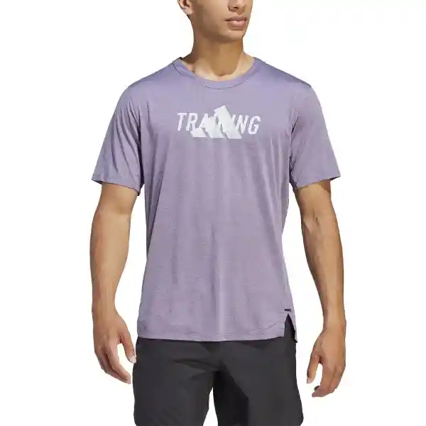 Adidas Camiseta D Wogfx Tee Hombre Morado Talla S IL1391