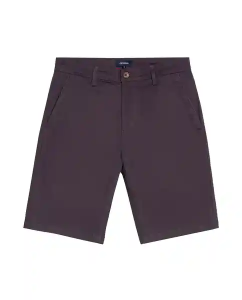 Short Colors Rocket Gris Asfalto Oscuro Talla 32 Chevignon