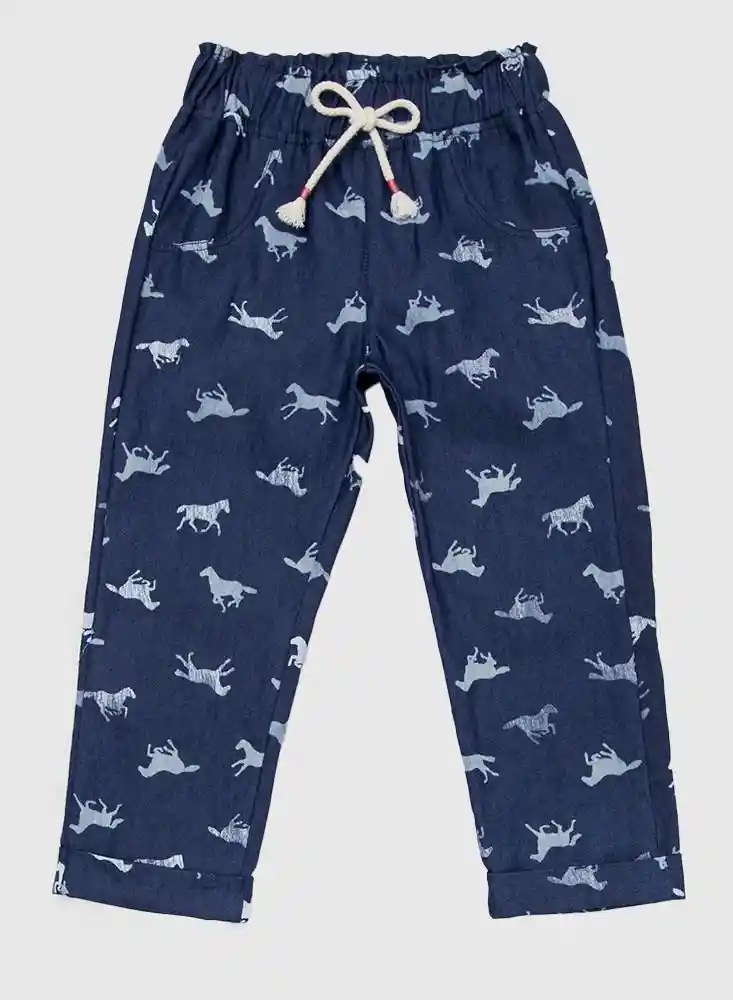 Jogger Chambray 9/12meses - Estamp 2