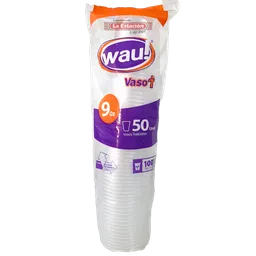 Wau Vasos Plásticos Traslúcidos