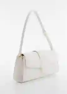 Bolso M Agnes Blanco Mujer Mango