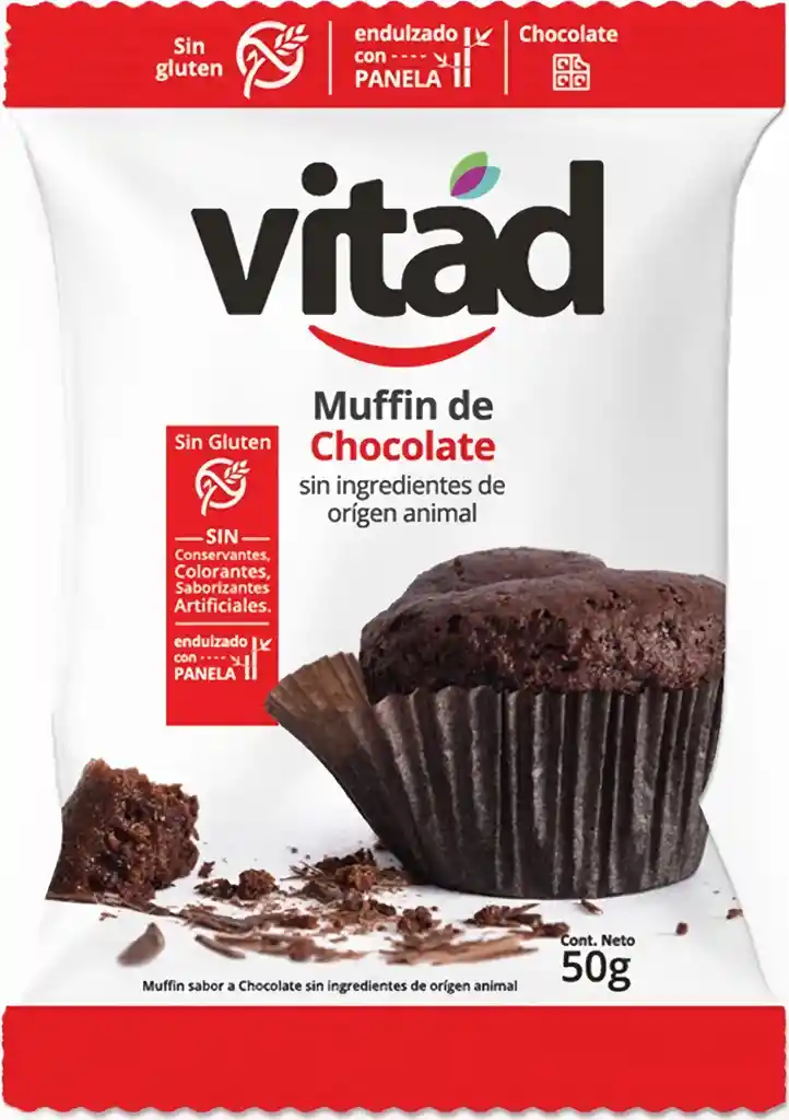 Vitad Muffin de Chocolate Vegano